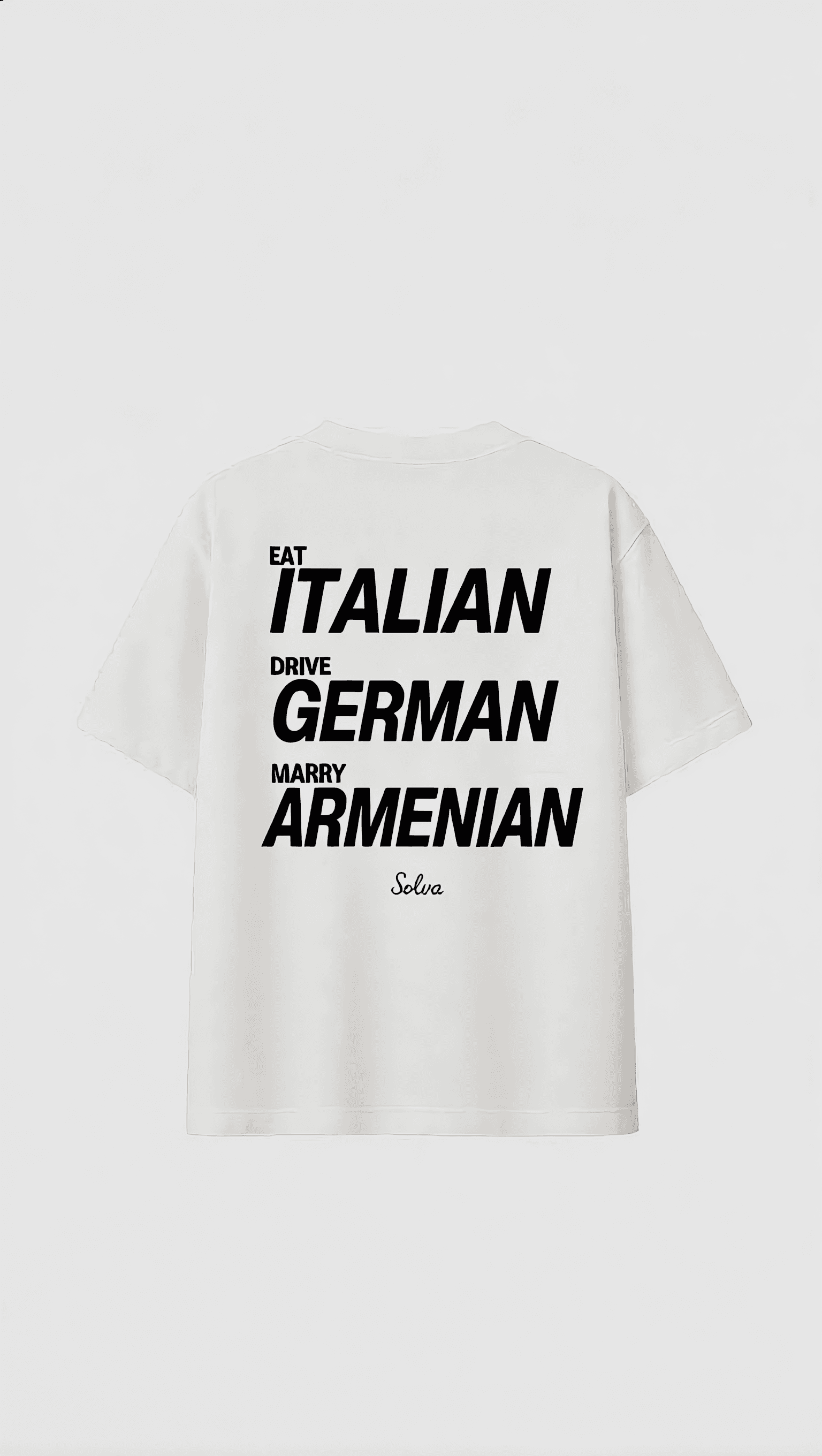Armenian Standard — белая / чёрный