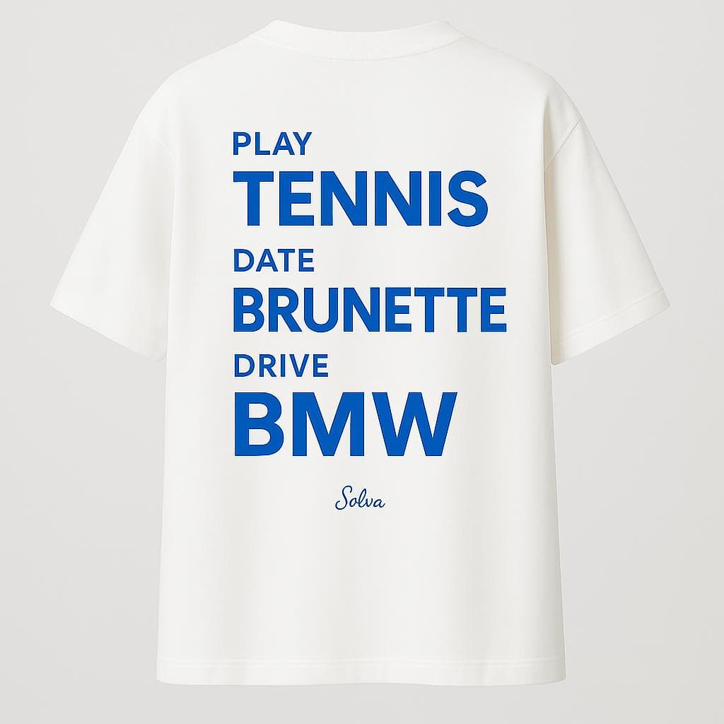 PLAY TENNIS — белая / синий